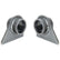 Allstar Performance Trailing Arm Mounts Metric GM Upper 1pr ALL60059