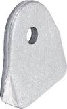 Allstar Performance Gusset Tabs 4pk Round Tube 1/4in Hole ALL60087