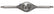 Allstar Performance 9in Floater Bare Housing 2.5in GN Snouts 60in Ctr ALL68822