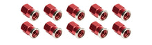 Load image into Gallery viewer, Allstar Performance QC Cover Nuts Short Red 10pk ALL72059