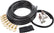 Allstar Performance Battery Cable Kit 2 Ga. 1 Battery All Black ALL76111
