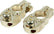 Allstar Performance Gold Top Post Terminal 1pr ALL76120
