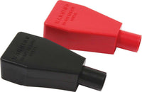 Allstar Performance Battery Terminal Covers Red/Black 1pr ALL76150