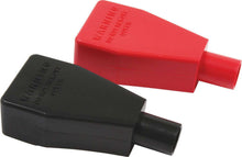 Load image into Gallery viewer, Allstar Performance Battery Terminal Covers Red/Black 1pr ALL76150