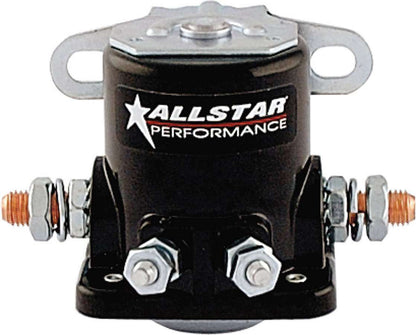 Allstar Performance Starter Solenoid Black Ford Style — Remote Mount | ALL76203