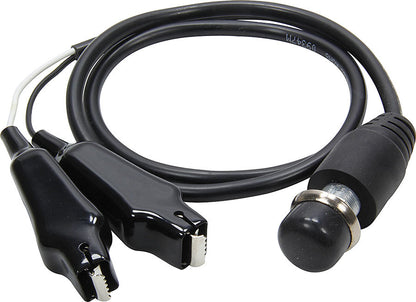 Allstar Performance Remote Starter Button w/ 60in Leads — Gator Clamps | ALL76206