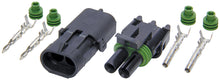 Load image into Gallery viewer, Allstar Performance 2-Wire Weather Pack Connector Kit ALL76266