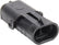 Allstar Performance 2 Pin Weather Pack Shroud Housing 10pk ALL76291-10