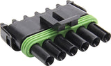 Allstar Performance 6 Pin Weather Pack Tower Housing 10pk ALL76298-10