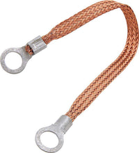 Load image into Gallery viewer, Allstar Performance Copper Ground Strap 24in w/ 1/4in Ring Terminals ALL76328-24