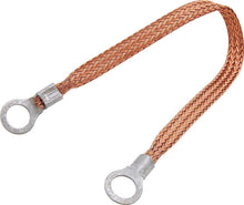 Load image into Gallery viewer, Allstar Performance Copper Ground Strap 18in w/ 3/8in Ring Terminals ALL76330-18