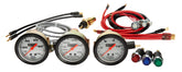 Allstar Performance 3 Gauge Kit OP/WT/FP NO PLATE ALL80082