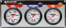 Load image into Gallery viewer, Allstar Performance 3 Gauge Panel ALL OP/WT/OT ALL80091