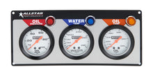 Load image into Gallery viewer, Allstar Performance 3 Gauge Panel ALL OP/WT/OT ALL80091