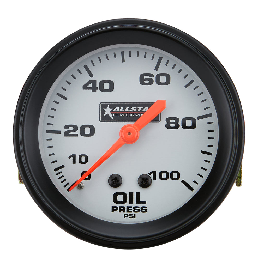 Allstar Performance Oil Pressure Gauge 0-100PSI 2-5/8in ALL80095