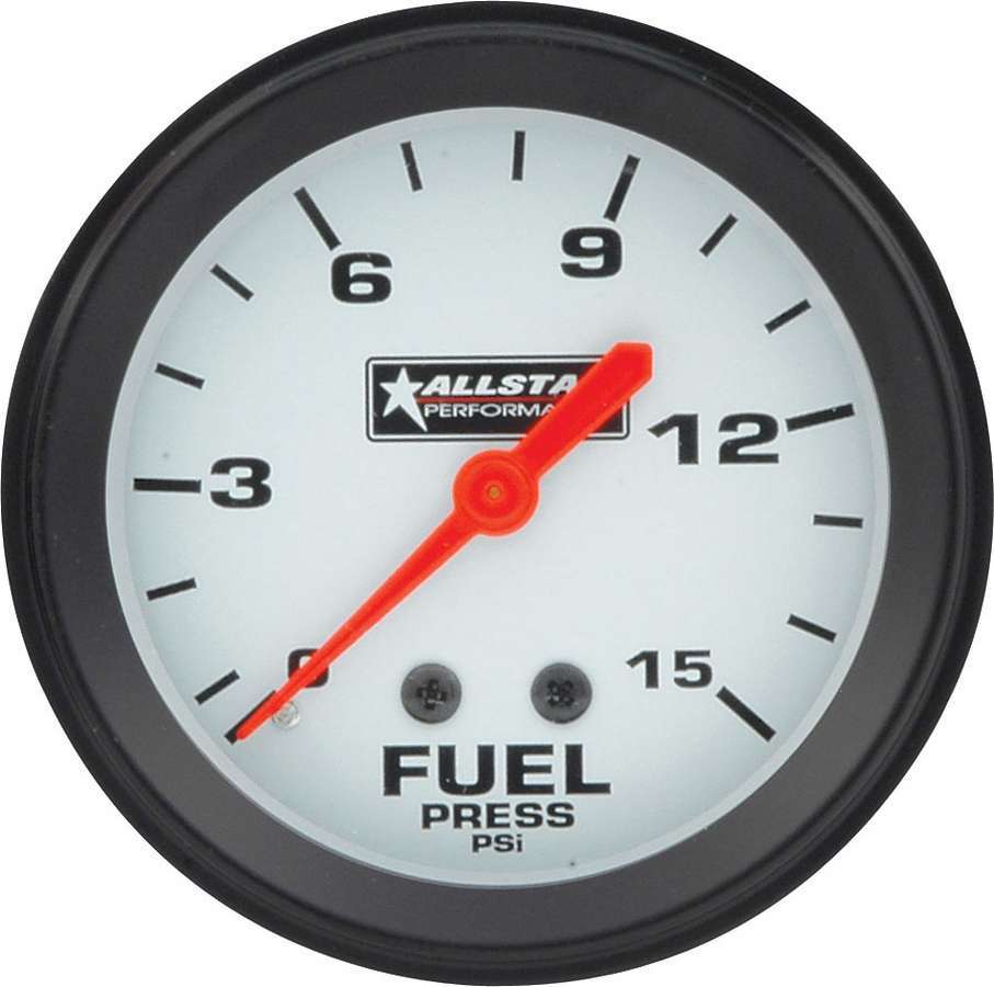 Allstar Performance Fuel Pressure Gauge 0-15PSI 2-5/8in ALL80098