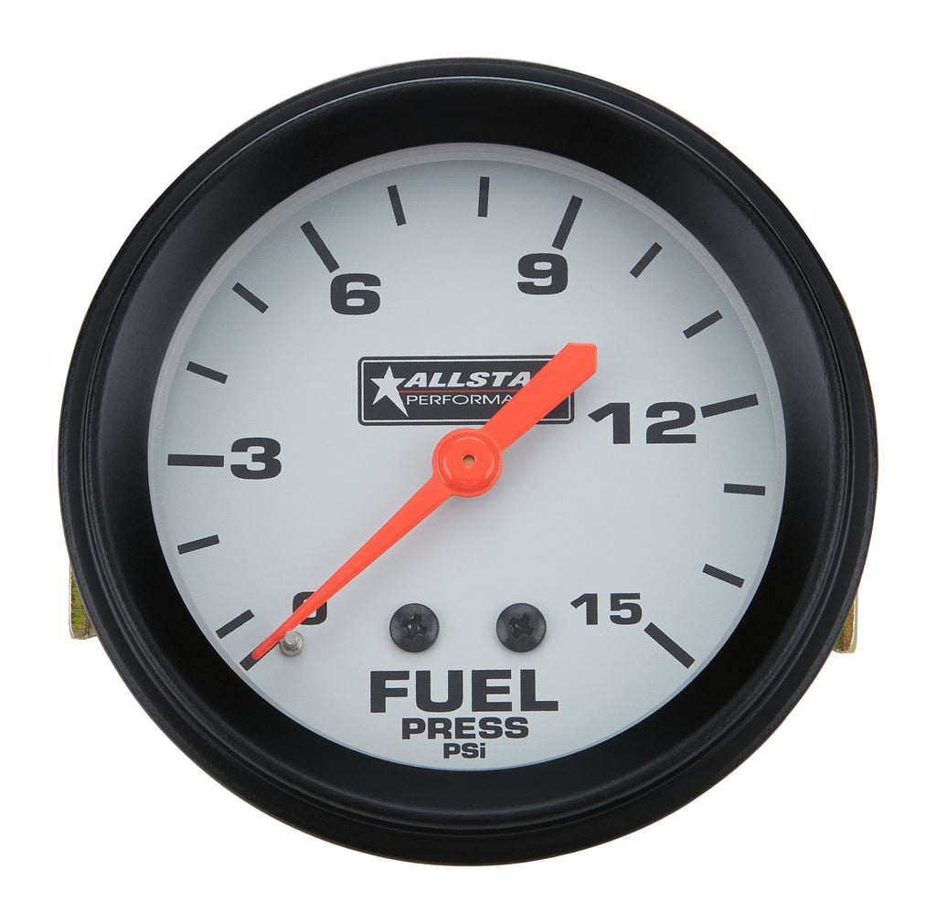 Allstar Performance Fuel Pressure Gauge 0-15PSI 2-5/8in ALL80098