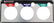 Allstar Performance 3 Gauge Panel Plate OP/WT/FP ALL80127