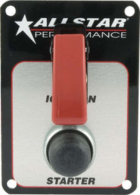 Allstar Performance Switch Panel One Switch w/ Flip Cover ALL80141