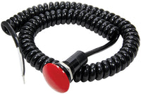 Allstar Performance Remote Button w/Cord Lg Red Button ALL80181