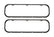 Allstar Performance BBC V/C Gaskets Silicone w/ Steel Core 1pr ALL87218