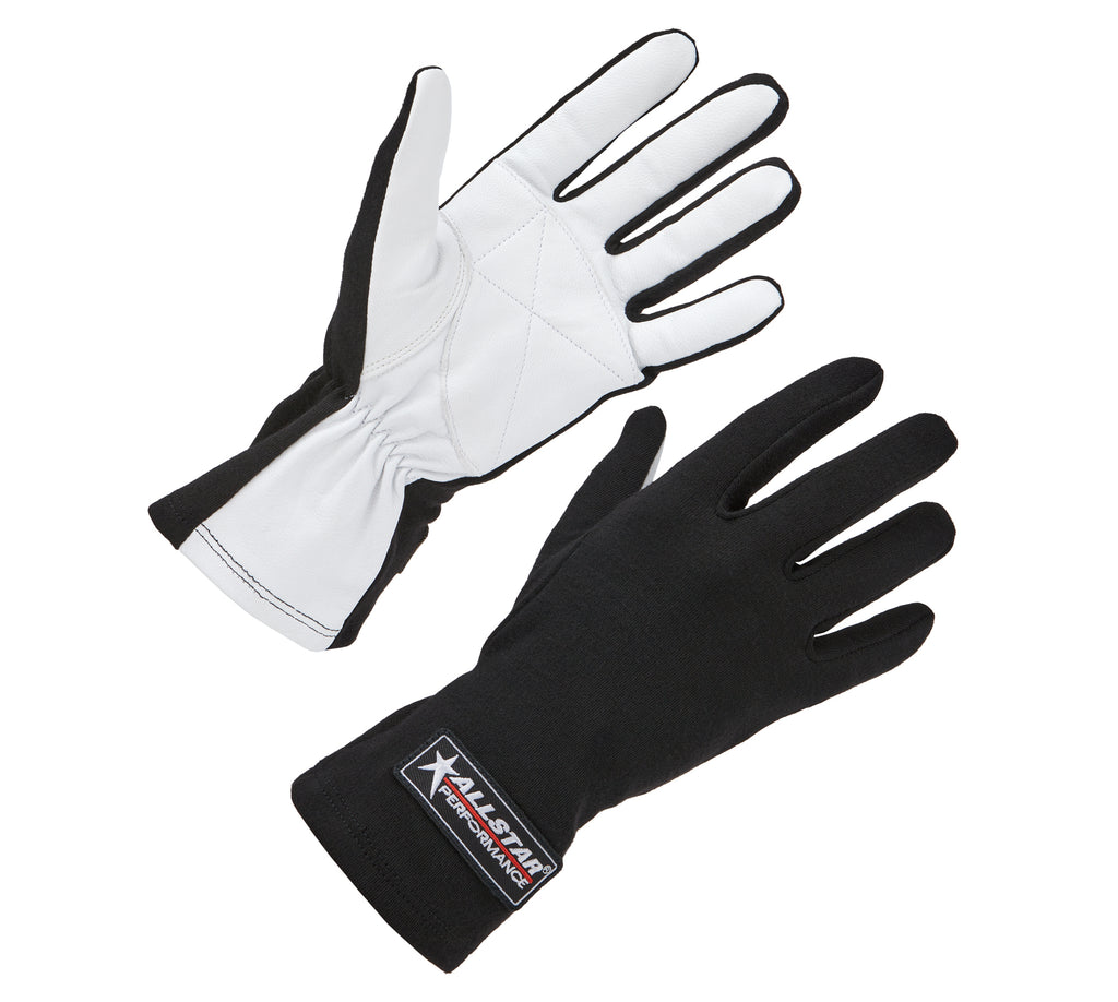 Allstar Performance Driving Gloves Non-SFI S/L Black X-Large ALL910015