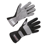 Allstar Performance Driving Gloves SFI 3.3/1 S/L Black/Gray X-Large ALL911015