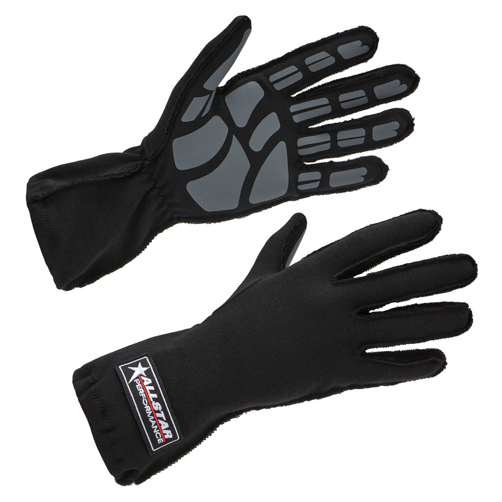 Allstar Performance Driving Gloves Non-SFI Outseam S/L Large ALL913014