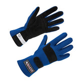 Allstar Performance Driving Gloves SFI 3.3/5 D/L Blue X-Large ALL915025