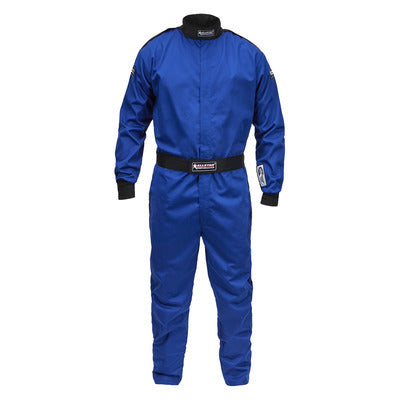 Allstar Performance 1-Piece SFI 3.2A/1 Driving Suit — Blue, Medium Tall | ALL931023
