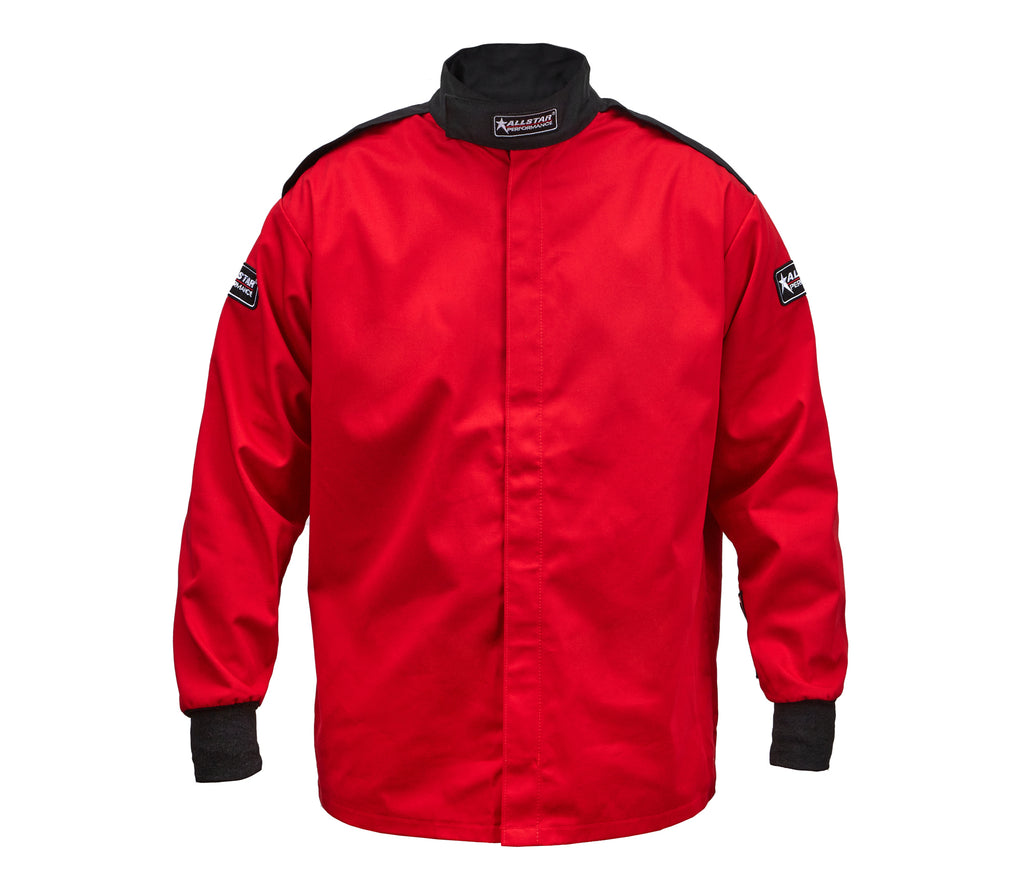 Allstar Performance Driving Jacket SFI3.2A/1 S/L Red Medium ALL931172
