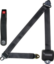 Load image into Gallery viewer, Allstar Performance Seat Belt Retractable 3pt Charcoal ALL98117