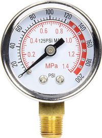 Allstar Performance Pressure Gauge for Air Tank ALL99340