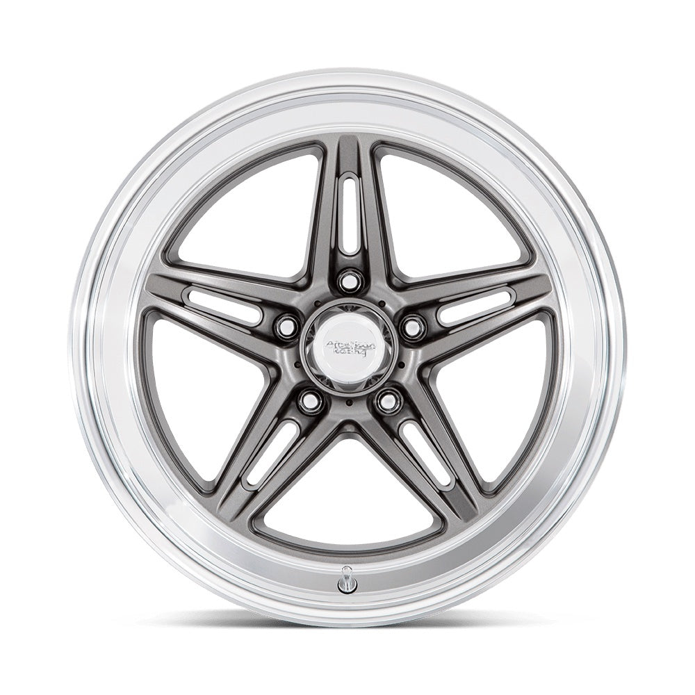 American Racing 18x10 Goove Wheel 5x4.75 Bolt Circle Anthracite VN514AD18103400