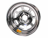 Aero Race Wheels 15x8 3in 5.00 Black Chrome 52-985030BLK