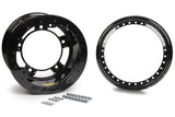 Aero Race Wheels 15X10 3in Wide 5 Black Beadlock 53-100530B