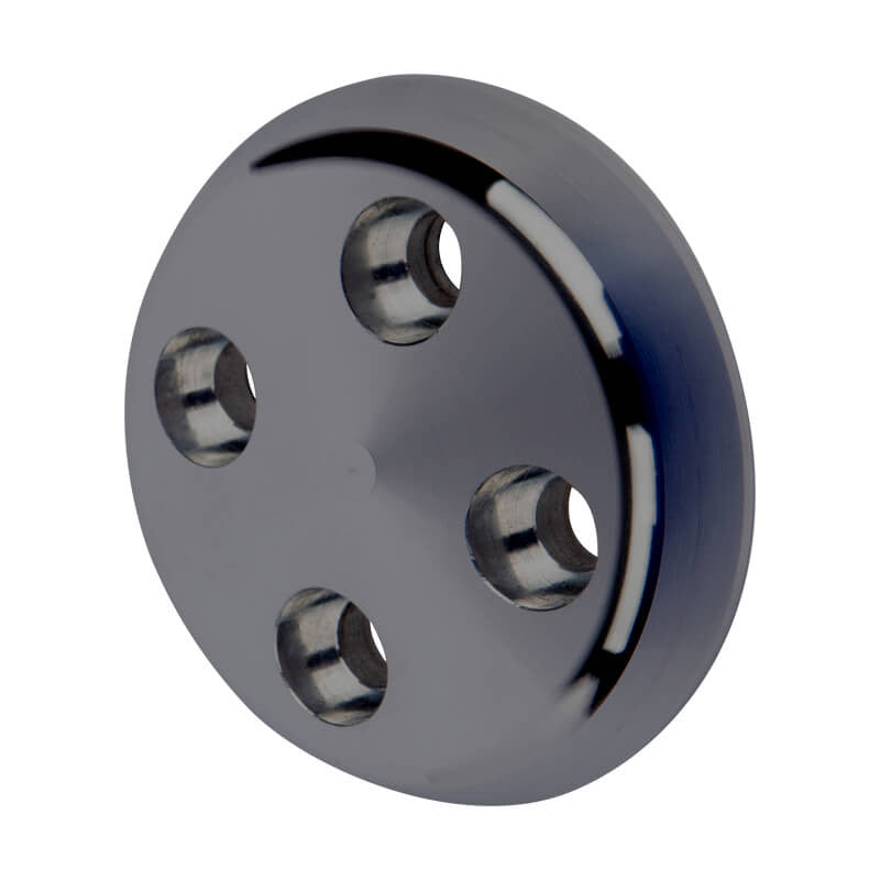 CVF Racing Billet Water Pump Nose Cap, Stealth Black | Chevy