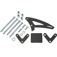 CVF Racing Stealth Black billet power steering bracket for Chrysler small block 318/340/360 V-belt, B-360-PSBRKT