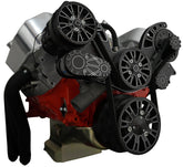 CVF Racing BBC Reaper Serpentine System in Black Diamond, part number BD-454-REAPER