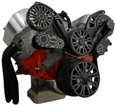 CVF Racing BBC Reaper Serpentine System in Black Diamond, part number BD-454-REAPER
