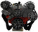 CVF Racing BBC Reaper Serpentine System in Black Diamond, part number BD-454-REAPER