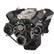 CVF Racing Gen VI PS/Alt Serpentine Kit, LWP in Stealth Black, part number B-454-SERPENTINE-PS-C-G6