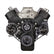CVF Racing Gen VI PS/Alt Serpentine Kit, LWP in Stealth Black, part number B-454-SERPENTINE-PS-C-G6