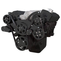 CVF Racing Gen VI Wraptor Serpentine System in Stealth Black, part number B-454-WRAPTOR-G6