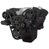 CVF Racing Gen VI Wraptor Serpentine System in Stealth Black, part number B-454-WRAPTOR-G6