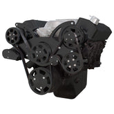 CVF Racing Gen VI Wraptor Serpentine System in Stealth Black, part number B-454-WRAPTOR-G6