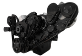 CVF Racing BBC ProCharger Wraptor serpentine system, Stealth Black, B-454PC-WRAPTOR-EWP
