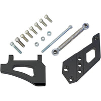 CVF Racing stealth black A/C compressor bracket for Ford 429CJ and 460 big block, B-460-ACBRKT