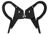 CVF Racing Stealth Black billet trunk hinges for 1962 to 1965 Chevrolet Nova, part B-TRUNK-HINGE-KIT-65NC