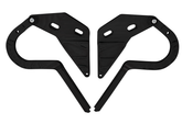 CVF Racing Stealth Black trunk hinges for 1964-1/2 to 1966 Ford Mustang convertible, B-TRUNK-HINGE-KIT-66MC